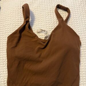 lululemon athletica Brown Camisole Top